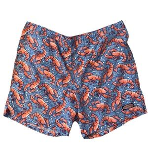 Vineyard Vines Men’s Chappy Swim Trunks Red Lobster XL